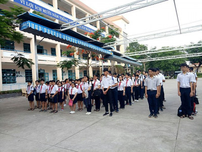Trường tham gia hội thi "Tin học trẻ cấp Thành phố"