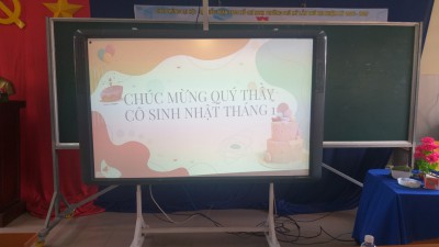 Chúc mừng sinh nhật công đoàn viên tháng 01/2022