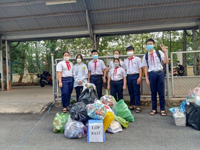Học sinh tham gia tích cực phong trào
