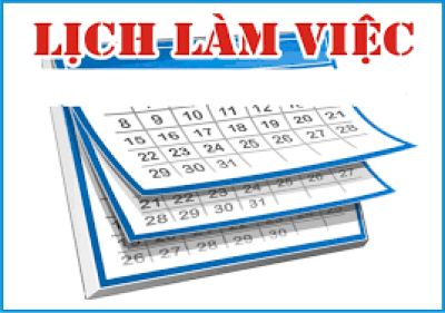Lich làm việc từ ngày 02/6/2022 đến ngày 11/6/2022