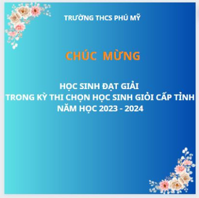 CHUC MUNG