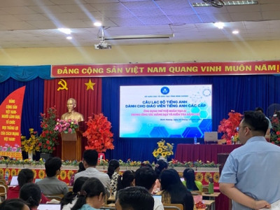 Giáo viên tổ Tiếng Anh trường THCS Phú Mỹ tham gia chương trình CLB Tiếng Anh dành cho giáo viên các cấp
