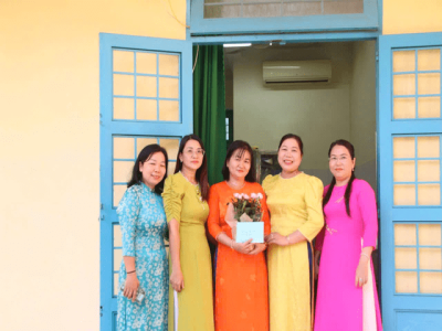 Trường THCS Phú Mỹ tri ân ngày Thầy thuốc Việt Nam 27/02