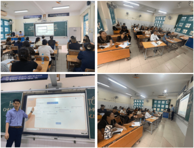 TỔ CHỨC SINH HOẠT CHUYÊN MÔN VỀ SOẠN GIẢNG, RA ĐỀ KIỂM TRA, ĐỀ THI THỬ TRÊN LMS 360