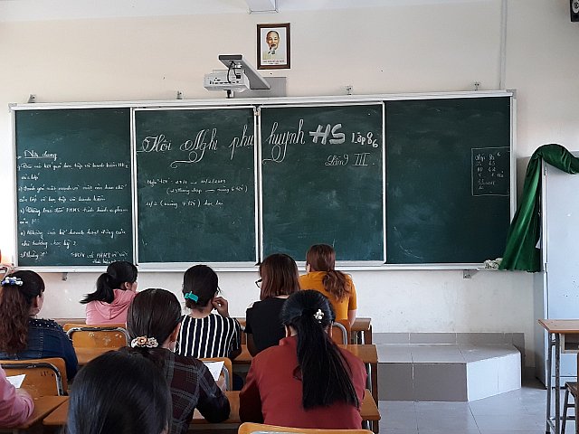 Giáo viên chủ nhiệm báo cáo kết quả học tập và triển khai  kế hoạch học kỳ 2 - NH: 2018 - 2019