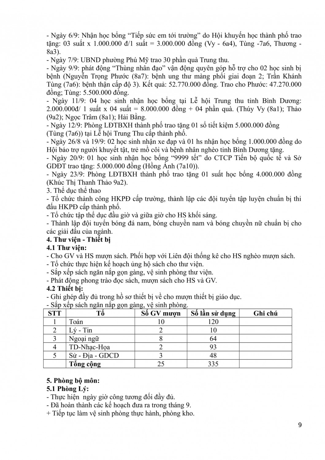 bao cao so ket cong tac thang 9 2019 1 09