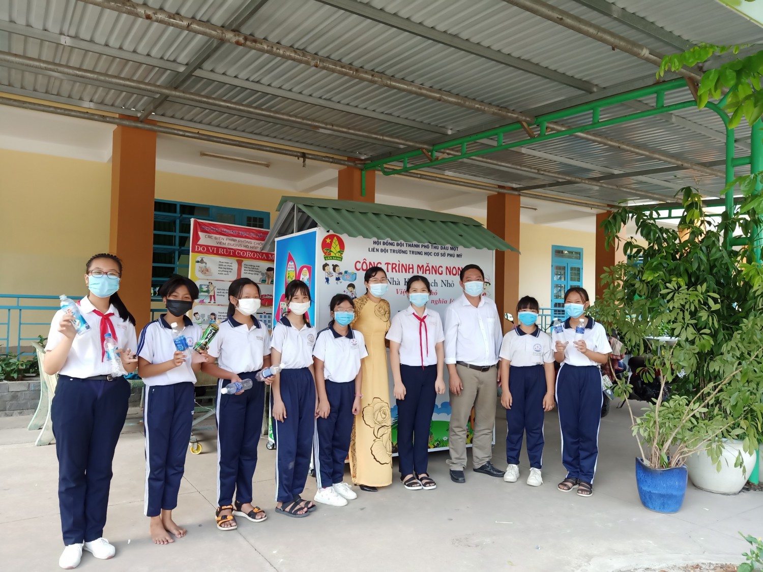 Công trình măng non: "Ngôi nhà kế hoạch nhỏ" của Liên Đội