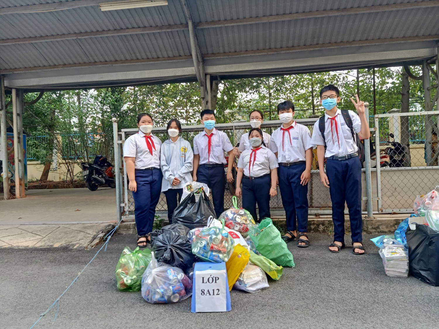 Học sinh tham gia tích cực phong trào