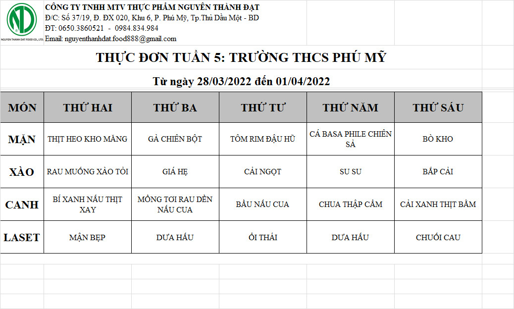 thuc don tuan 5