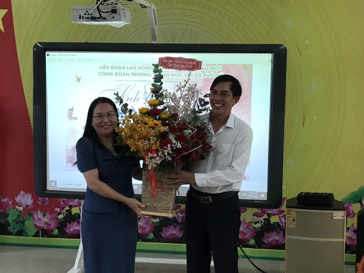 Phú Mỹ tổ chức sinh hoạt ngày Phụ nữ Việt Nam 20/10