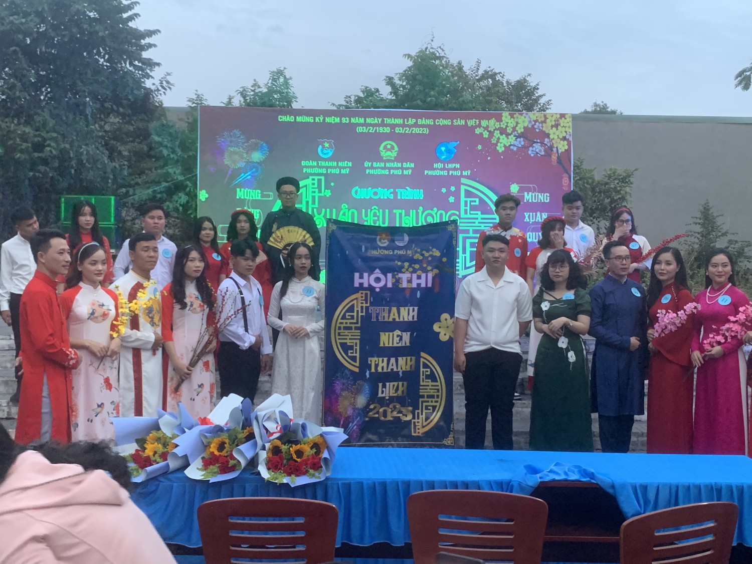 Trường THCS Phú Mỹ tham gia chương trình “Xuân yêu thương” tại khu phố 1