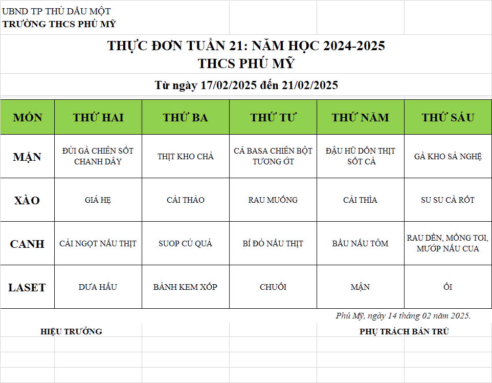 Thuc don ban tru Tuan 21