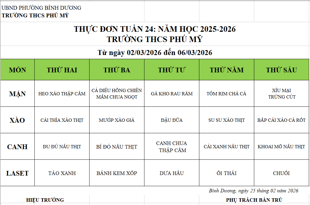 Thuc don ban tru Tuan 24